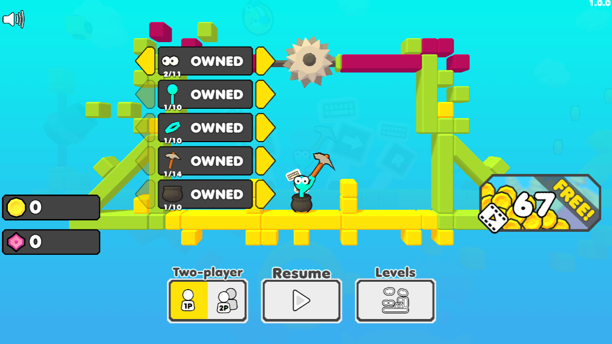 Stickman Climb 3D gameplay screenshot 1